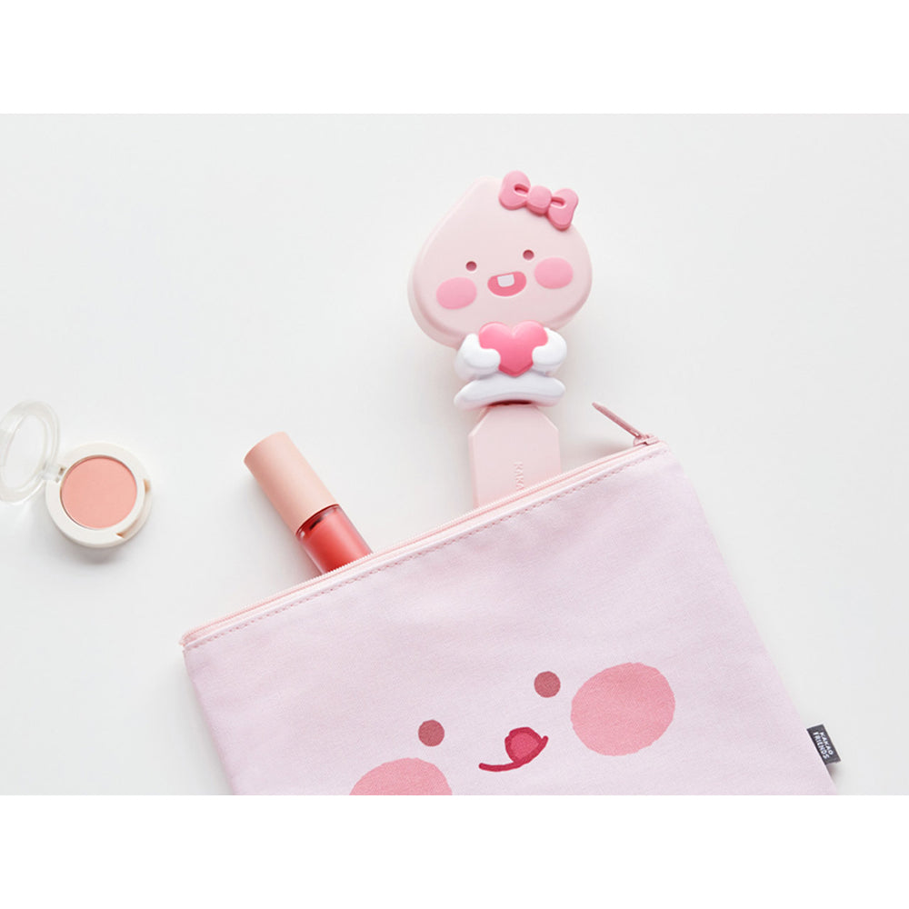 Kakao Friends - Lovely Apeach Pocket Hair Brush