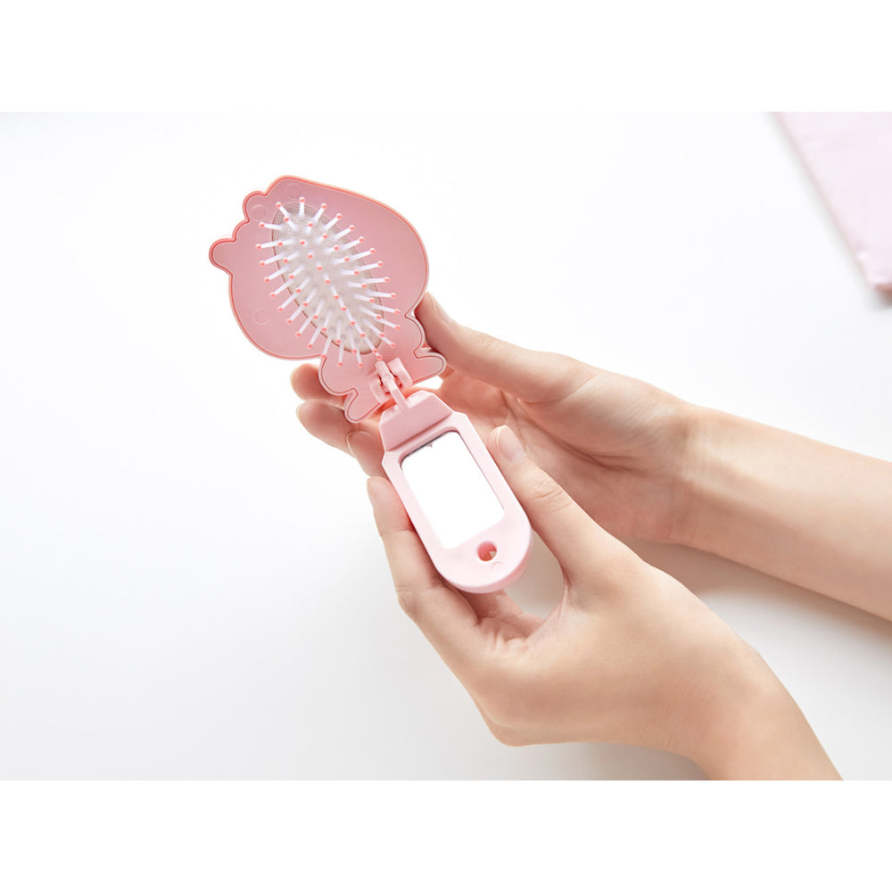 Kakao Friends - Lovely Apeach Pocket Hair Brush