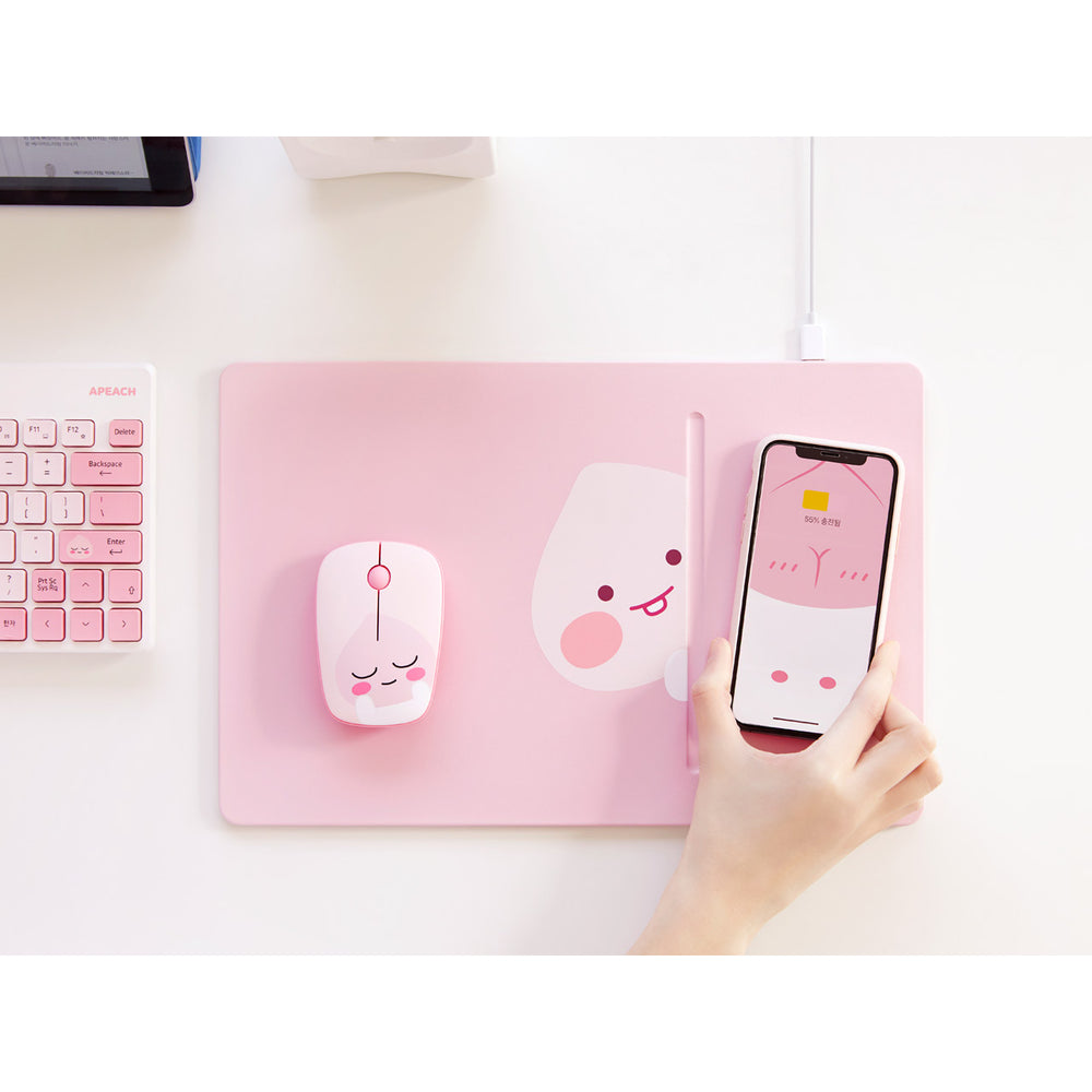 Kakao Friends - High Speed Wireless Charging Mouse Pad