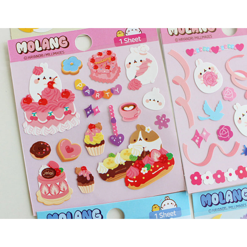 Molang - Diary Deco Stickers