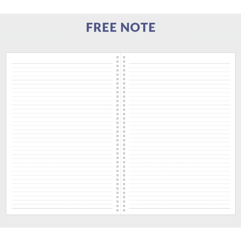 Indigo - 2023 A4 Monthly Scheduler Planner