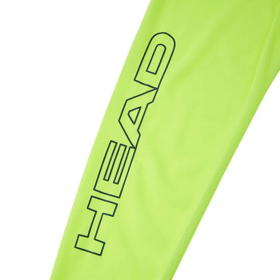 HEAD x 5252 by O!Oi - Logo Basic Rash Guard - Men (Neon Yellow)