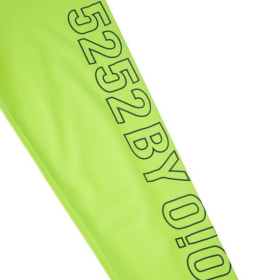 HEAD x 5252 by O!Oi - Logo Basic Rash Guard - Men (Neon Yellow)