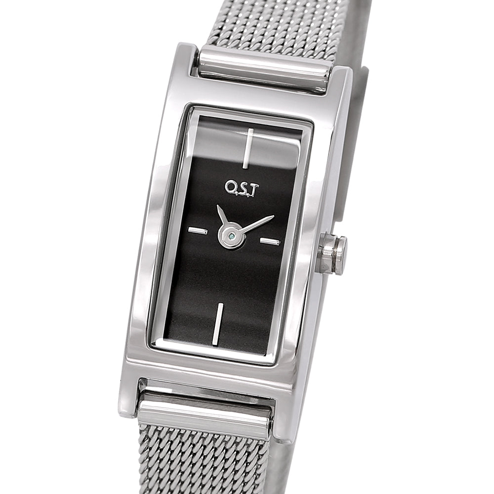 OST - Modern Slim Square Women's Mesh Watch