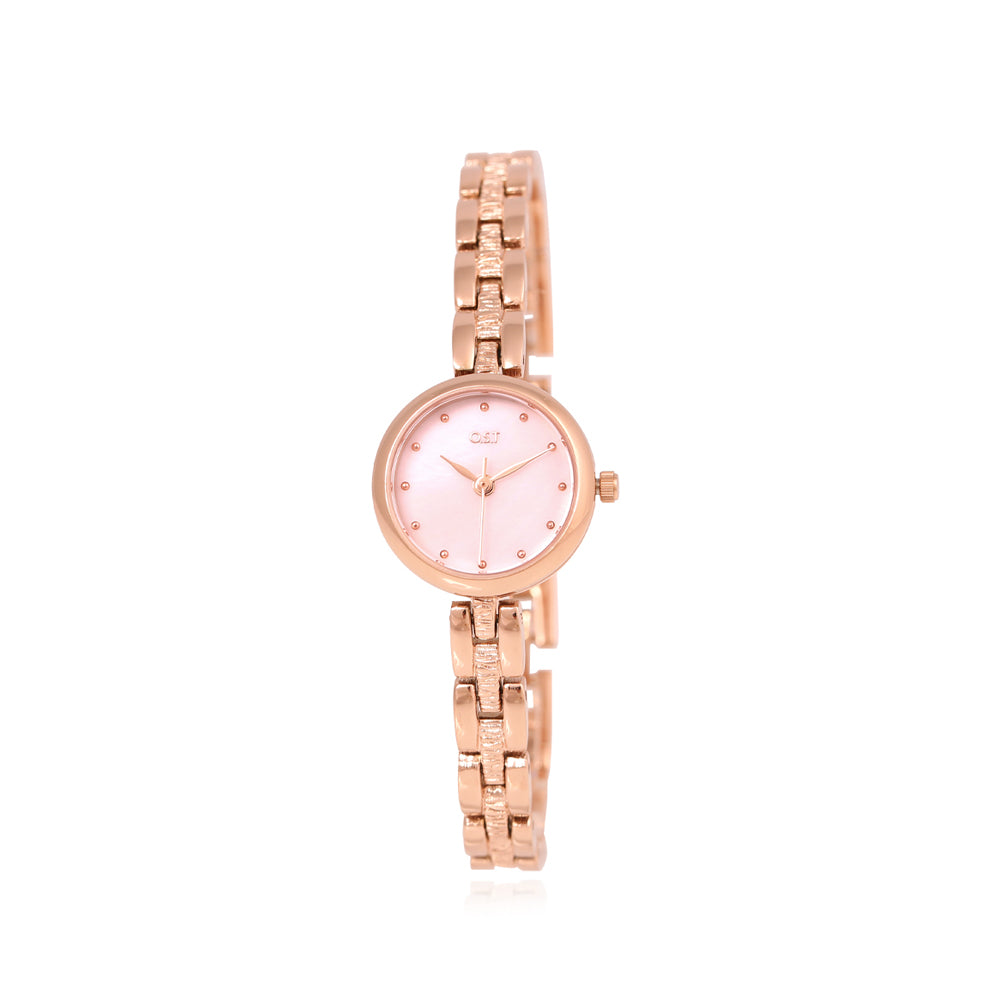 OST - Slimline Rose Gold Women's Metal Watch