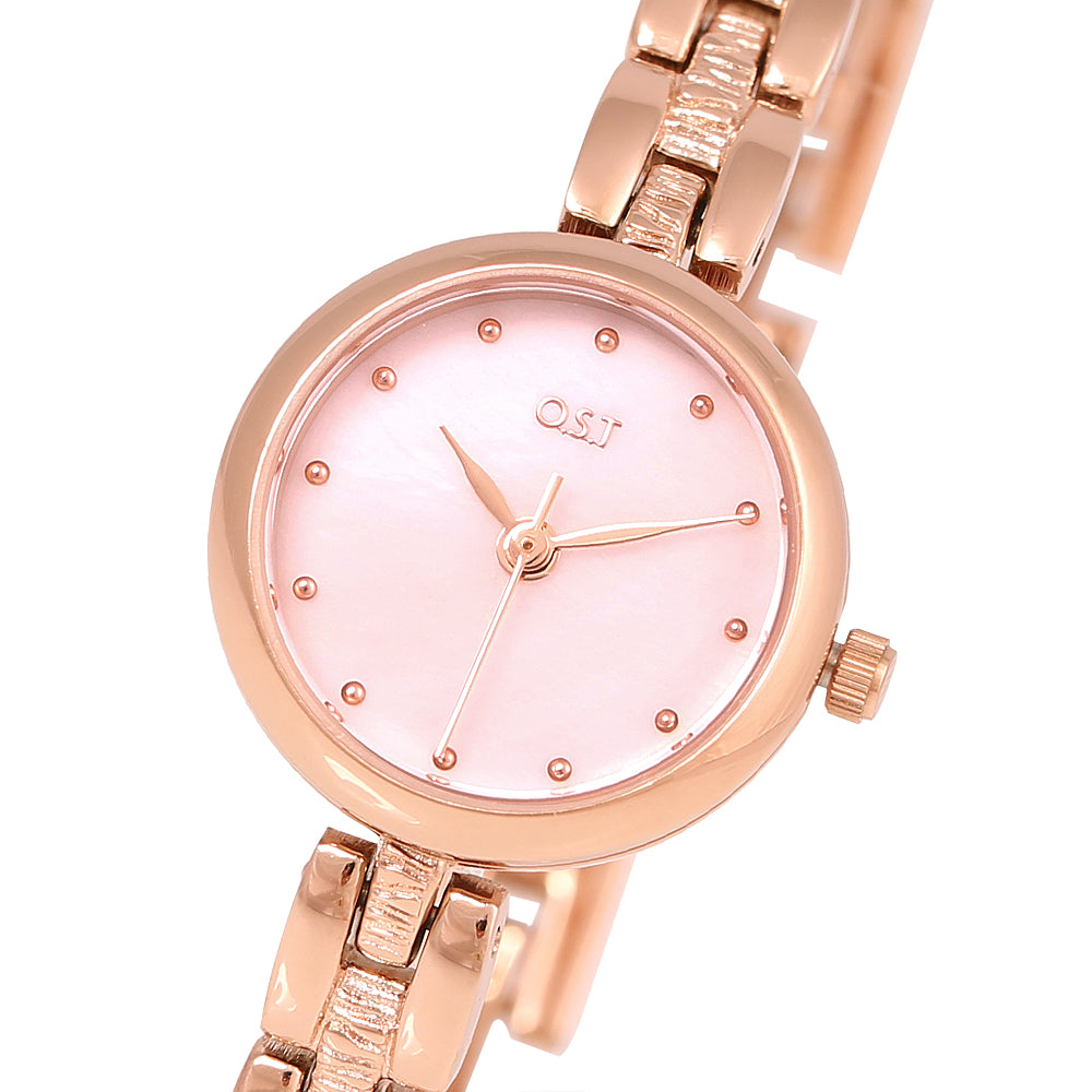 OST - Slimline Rose Gold Women's Metal Watch