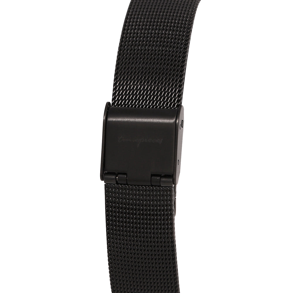 OST - Simple Metal Frame Couple Mesh Watch