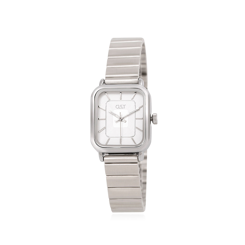 OST - Simple Square Women's Metal Watch