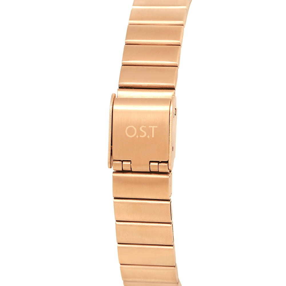 OST - Simple Square Women's Metal Watch