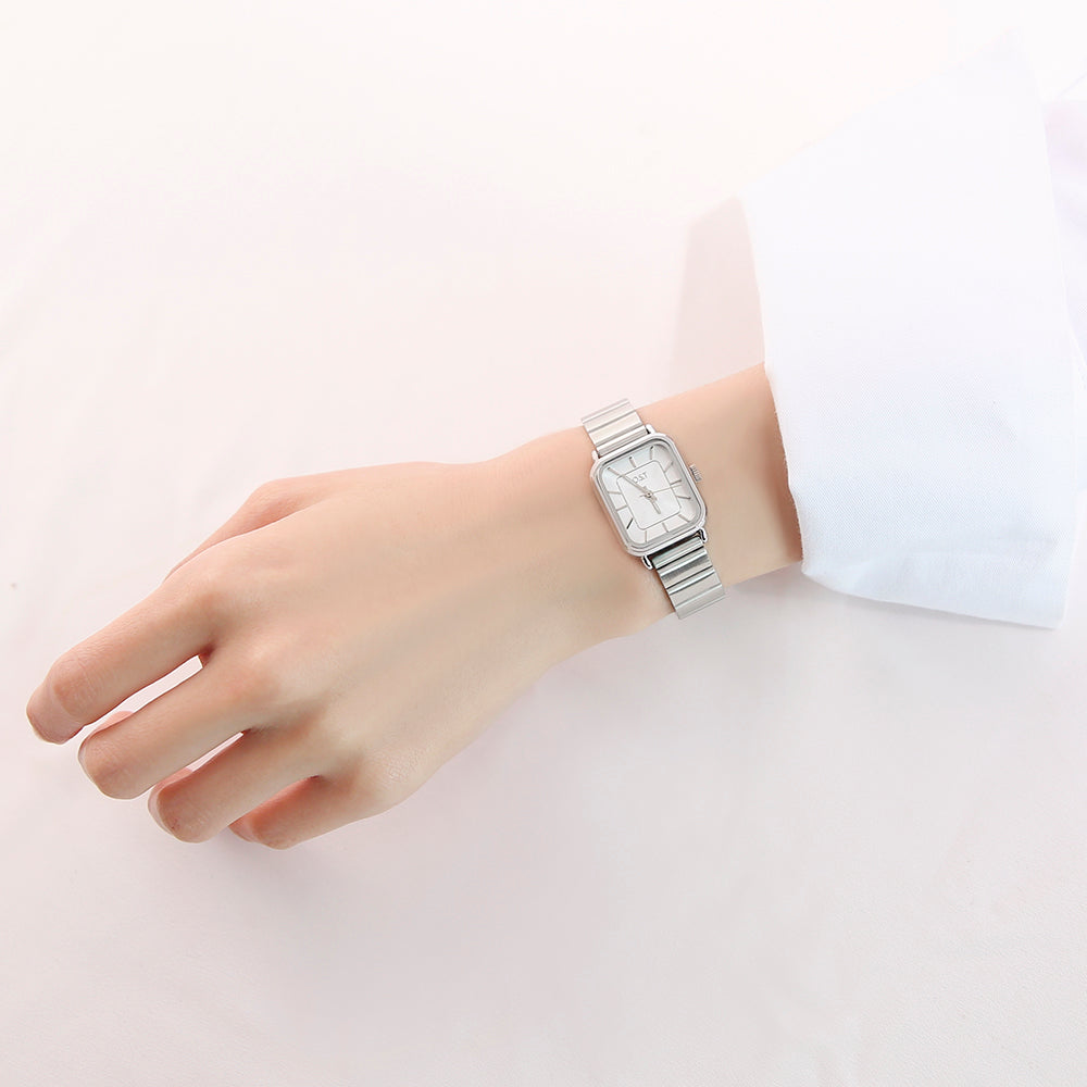 OST - Simple Square Women's Metal Watch