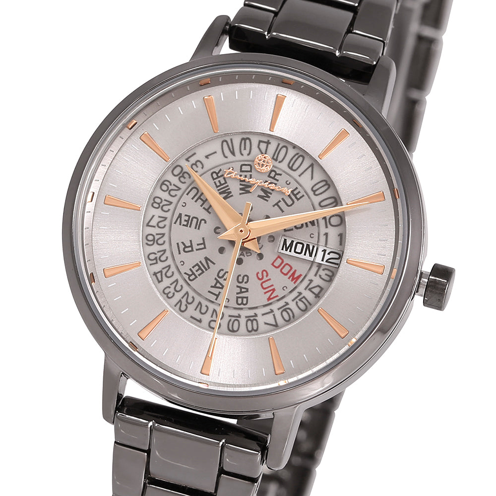 OST - Summer Cool Gray Women's Couple Metal Watch