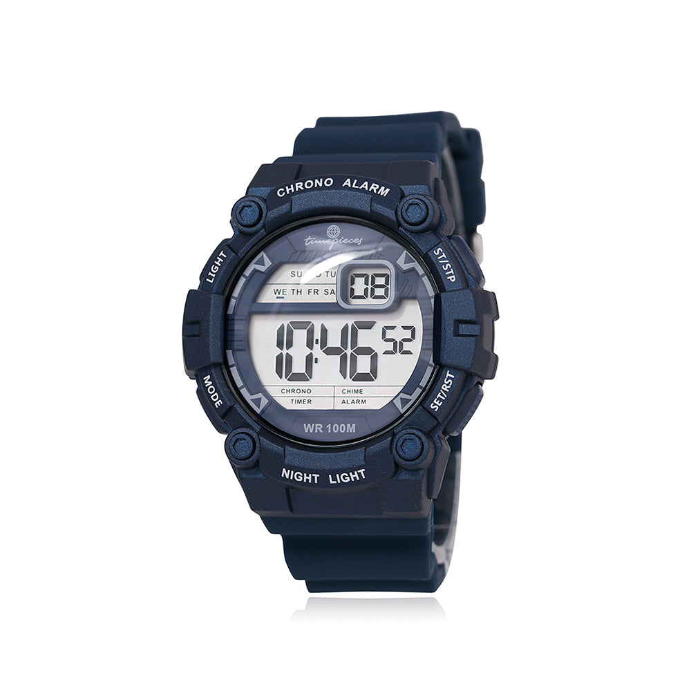 OST - Matte Navy Waterproof Men's Digital Watch