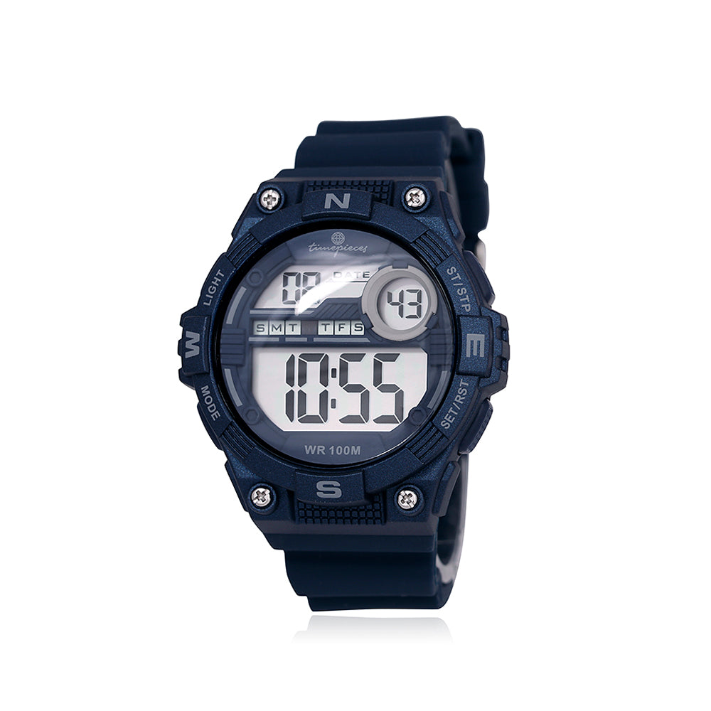 OST - Matte Waterproof Men's Digital Jelly Watch