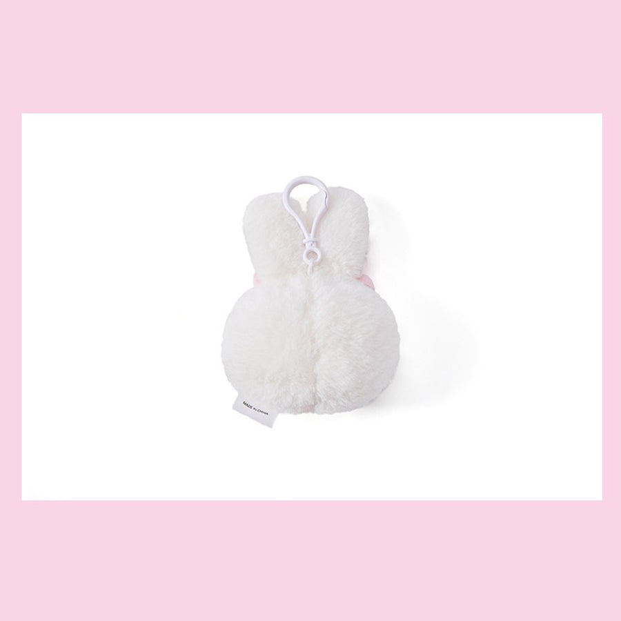 Esther Bunny - Plush Doll Face Keyring