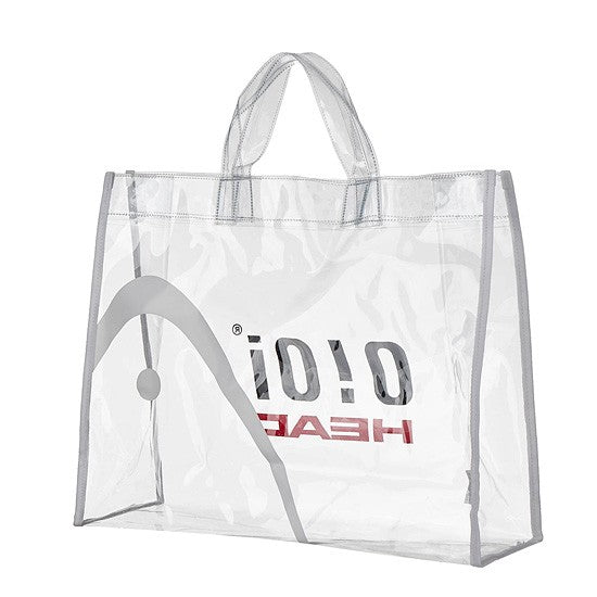 HEAD x 5252 by O!Oi - Logo PVC Bag - White