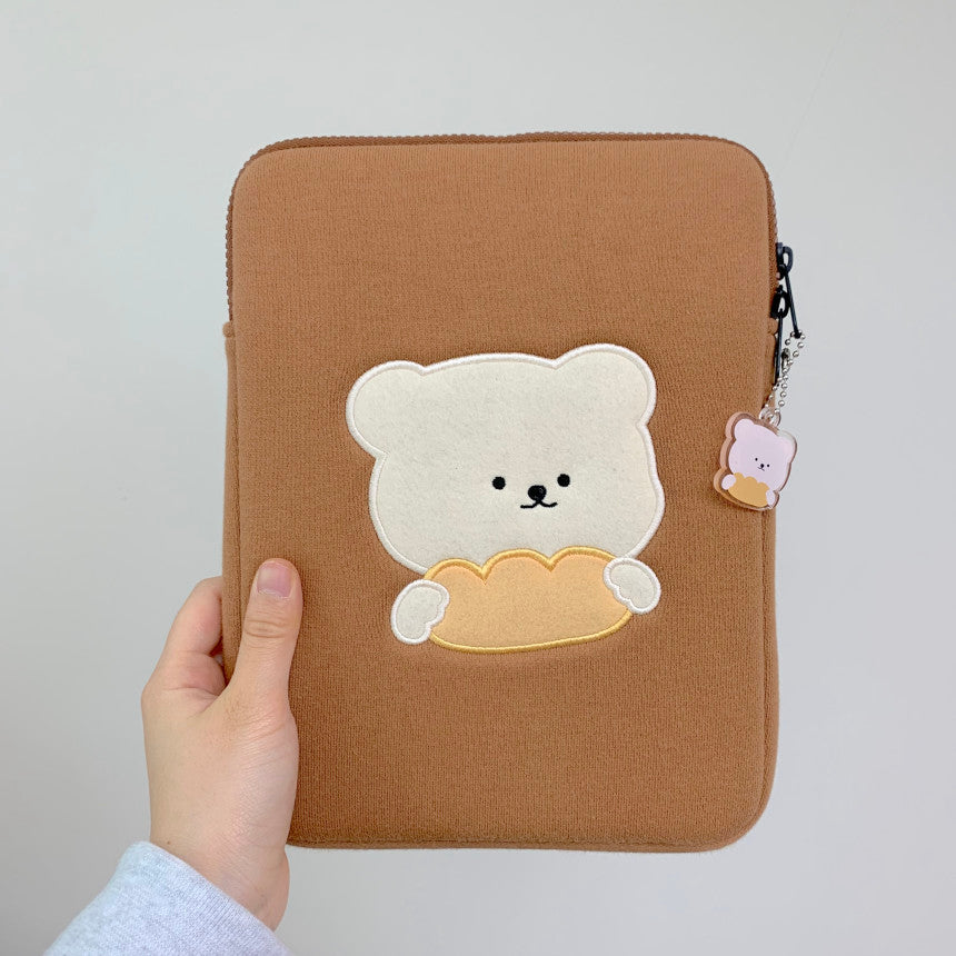 Bamtoree Bear - Bread Laptop Pouch