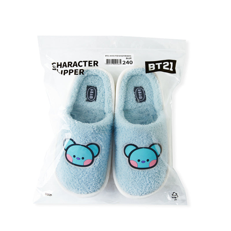 BT21 - Minini Big Face Boucle Slippers