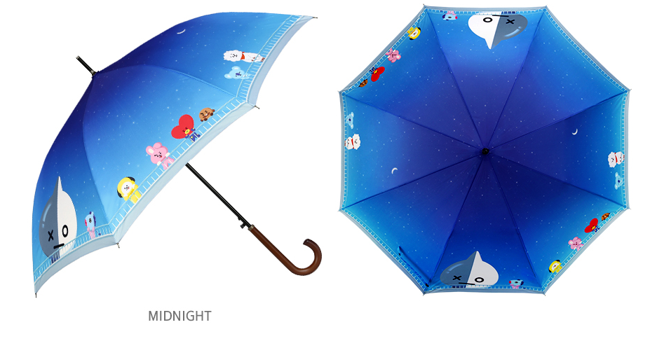 BT21 x Monopoly - DTP Automatic Long Umbrella