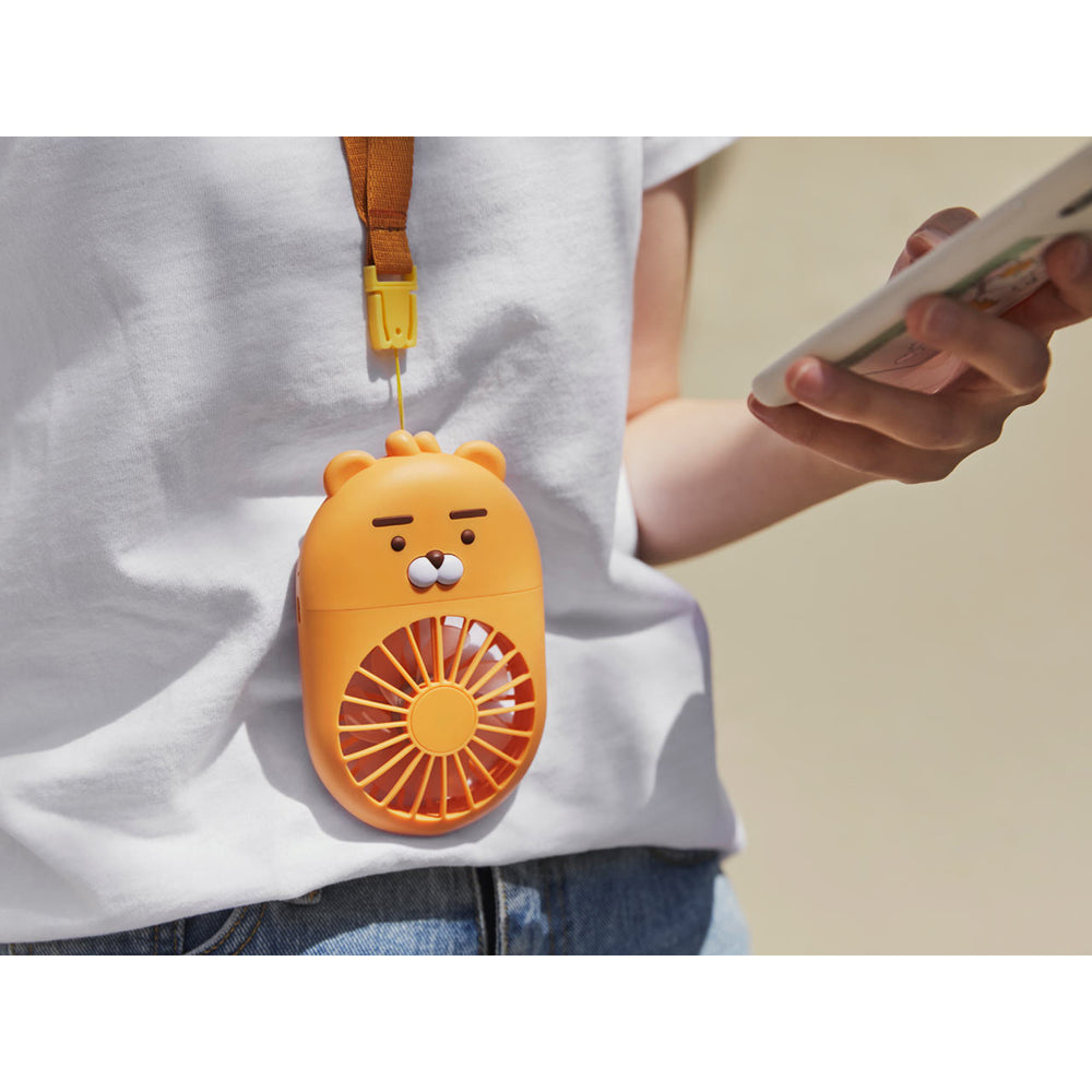 Kakao Friends - Necklace Type Fan