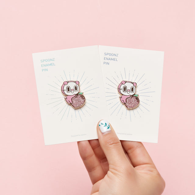 Spoonz x NU'EST - Glitter Enamel Pin