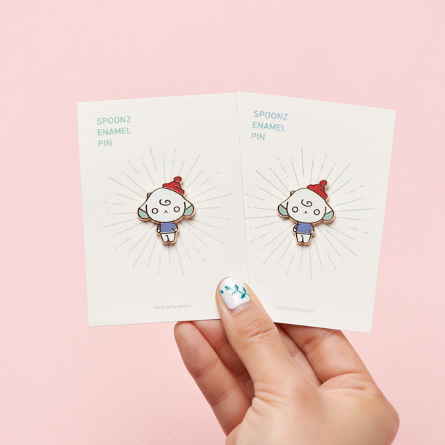 Spoonz x NU'EST - Glitter Enamel Pin