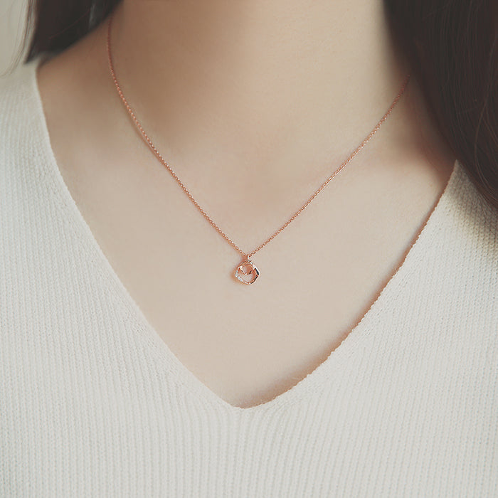 OST - Unique Double Shape Necklace