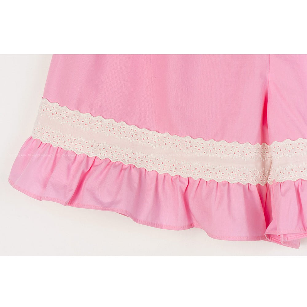 Esther Bunny x Ullala - Pink Short Sleeve Pajamas Set