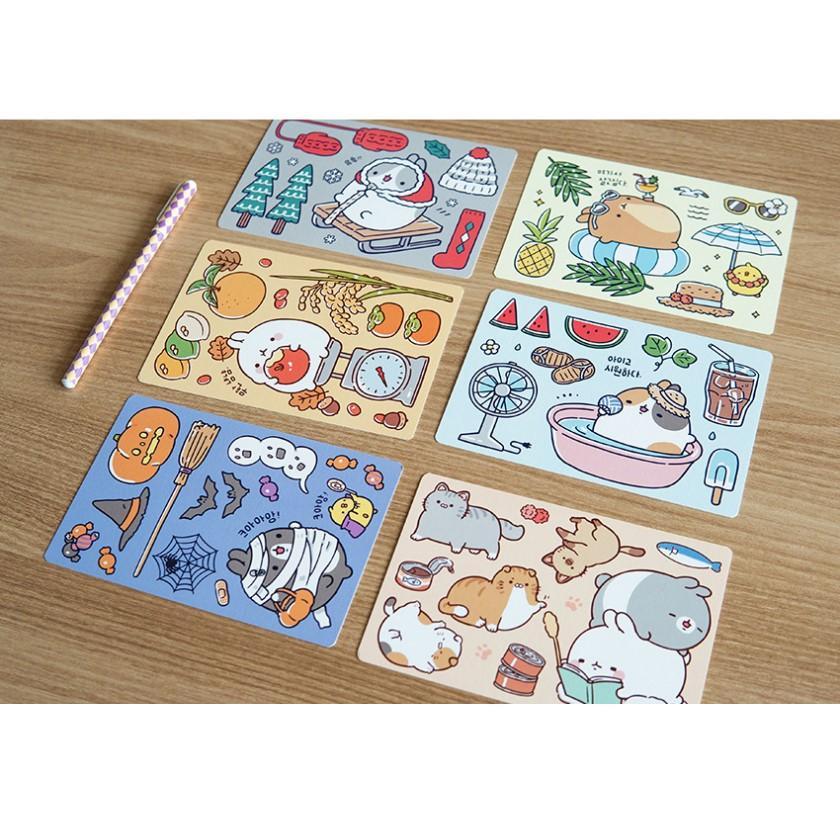 Molang - Postcard Set - 12