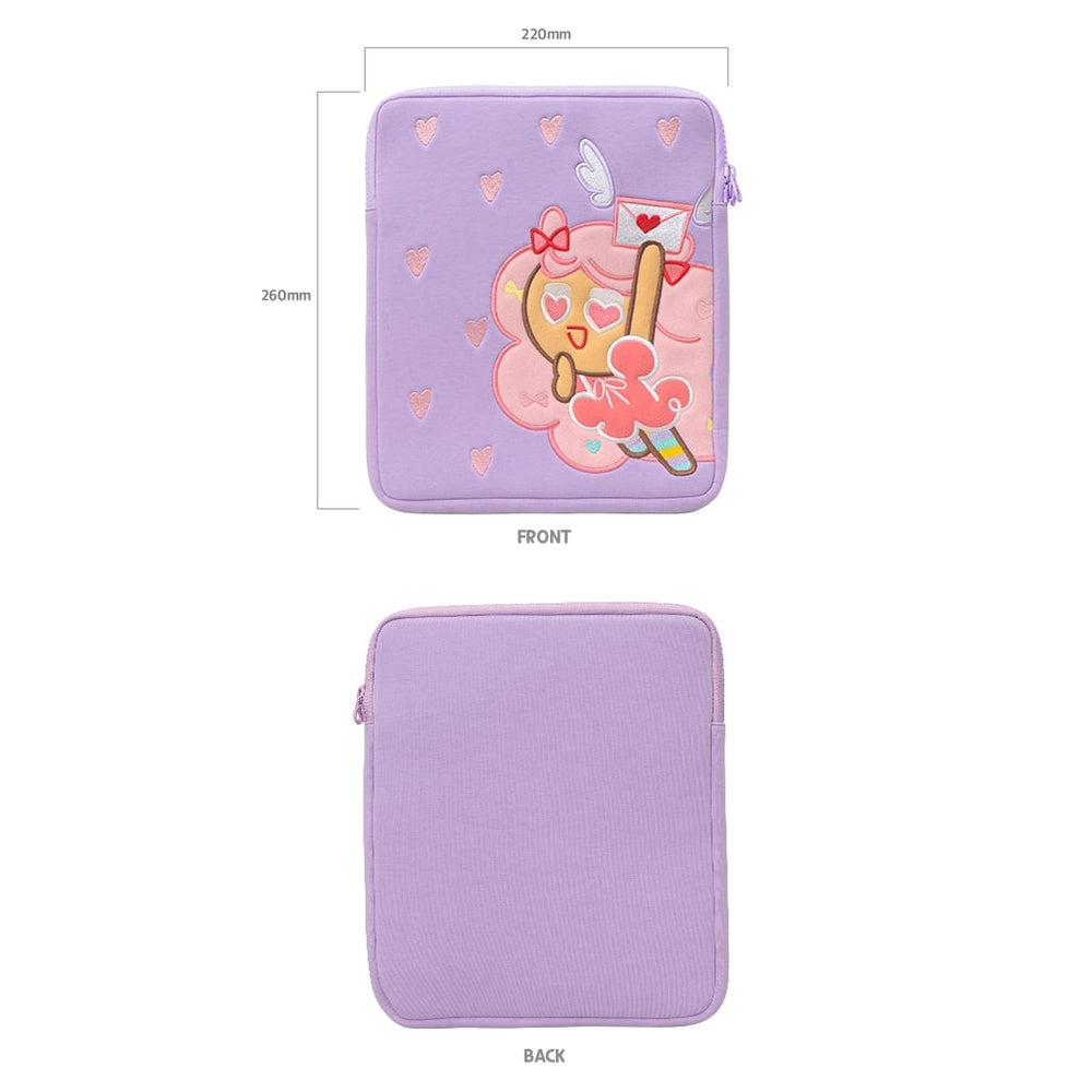 Cookie Run x Hi, Bye Mama - 11" Cotton Candy Cookie iPad Pouch