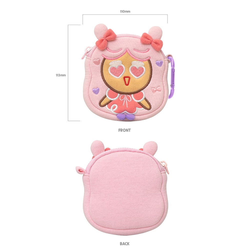 Cookie Run x Hi, Bye Mama - Cotton Candy Cookie Compact Pouch