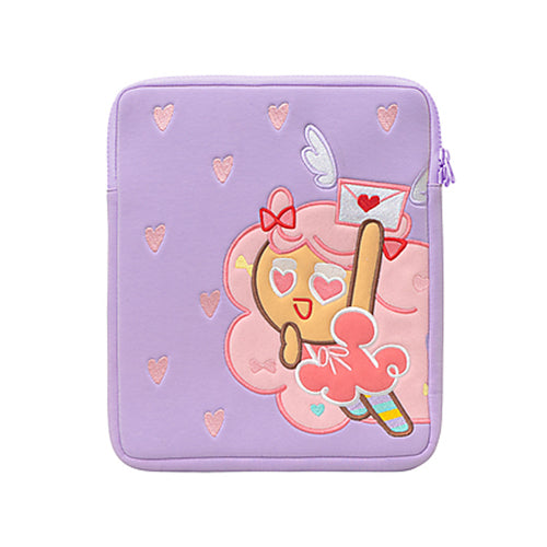 Cookie Run x Hi, Bye Mama - 11" Cotton Candy Cookie iPad Pouch