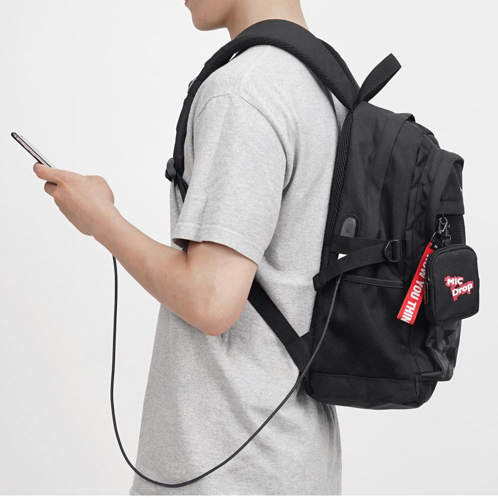BTS x MIC Drop - Pattern Smart Backpack – Harumio