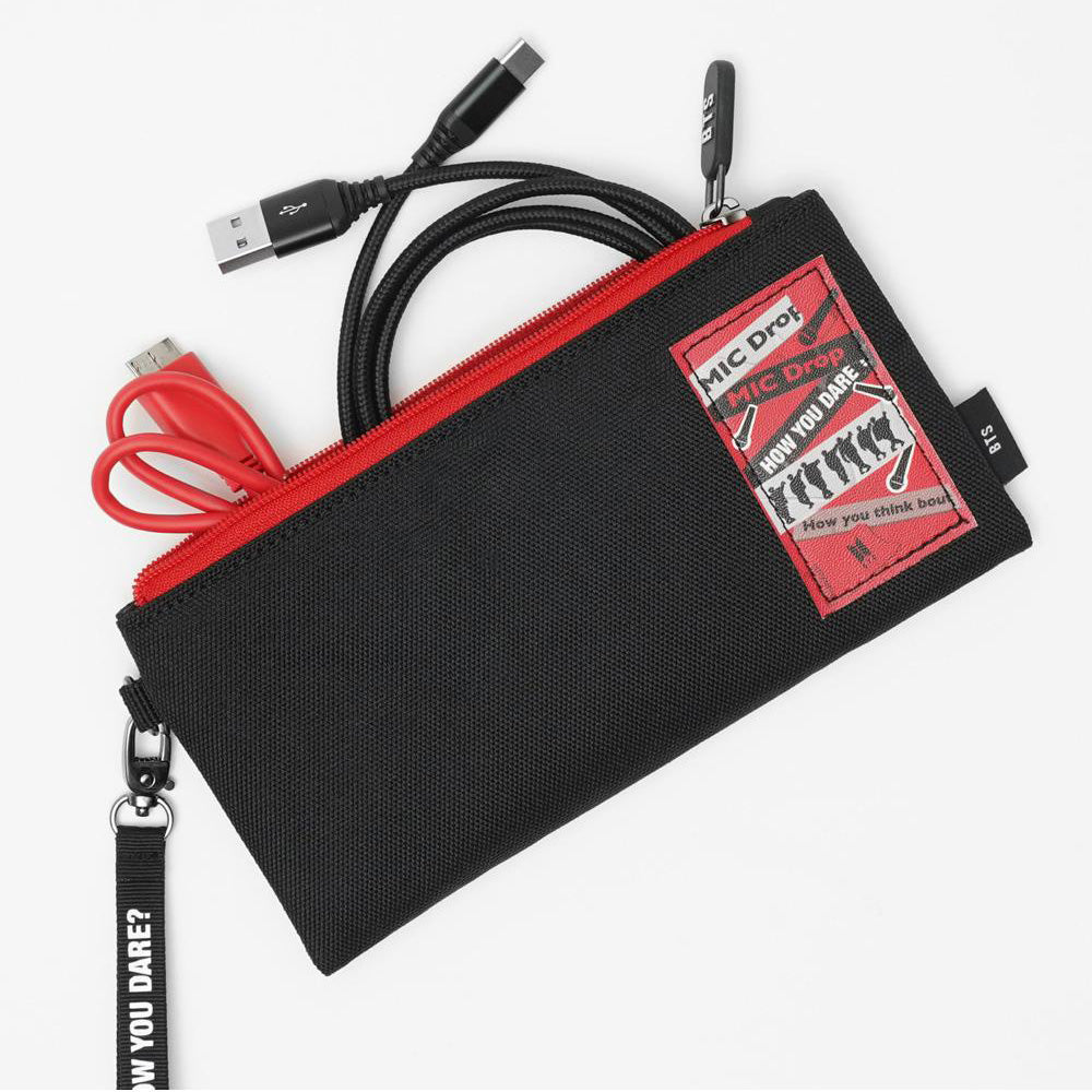 BTS x MIC Drop - Cable Pouch