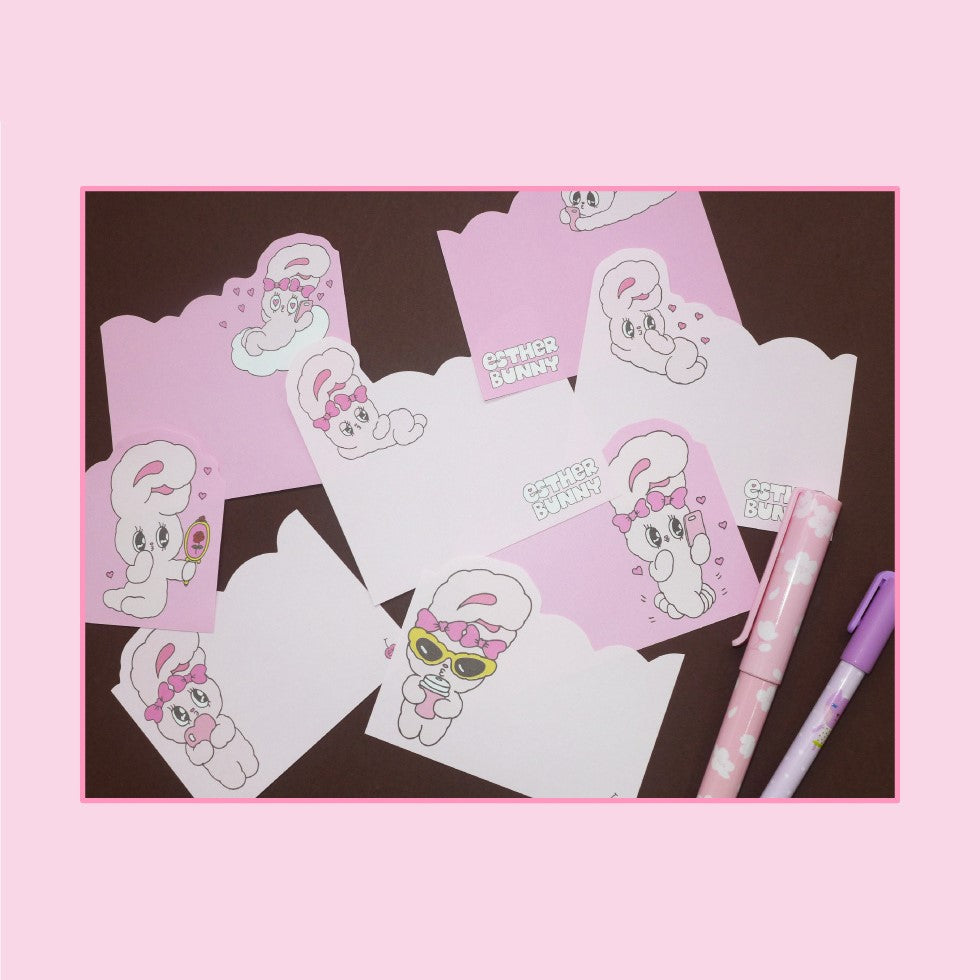 Esther Bunny - Pink Memo Pad