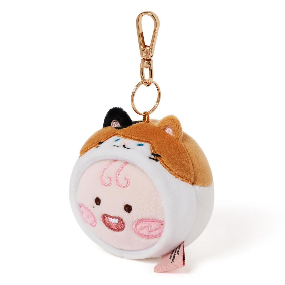 Apeach x KangDaniel - Apeach Face Plush Keychain