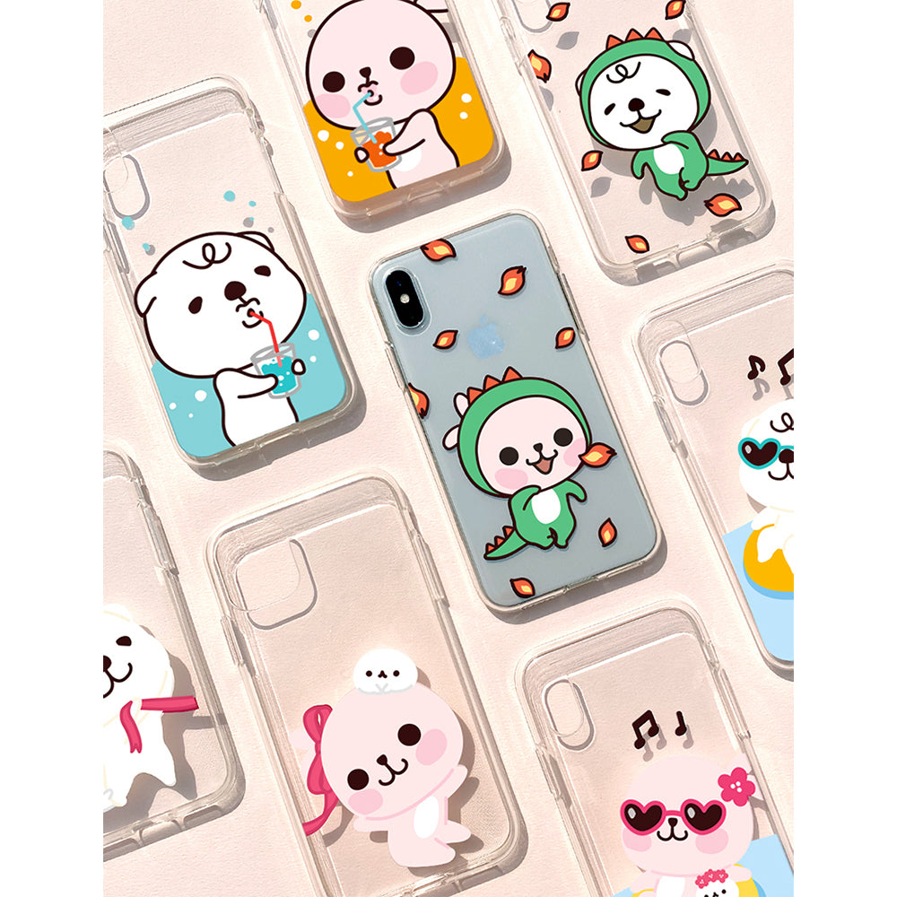 Merry Between - Ribbon Soft Jelly Phone Case