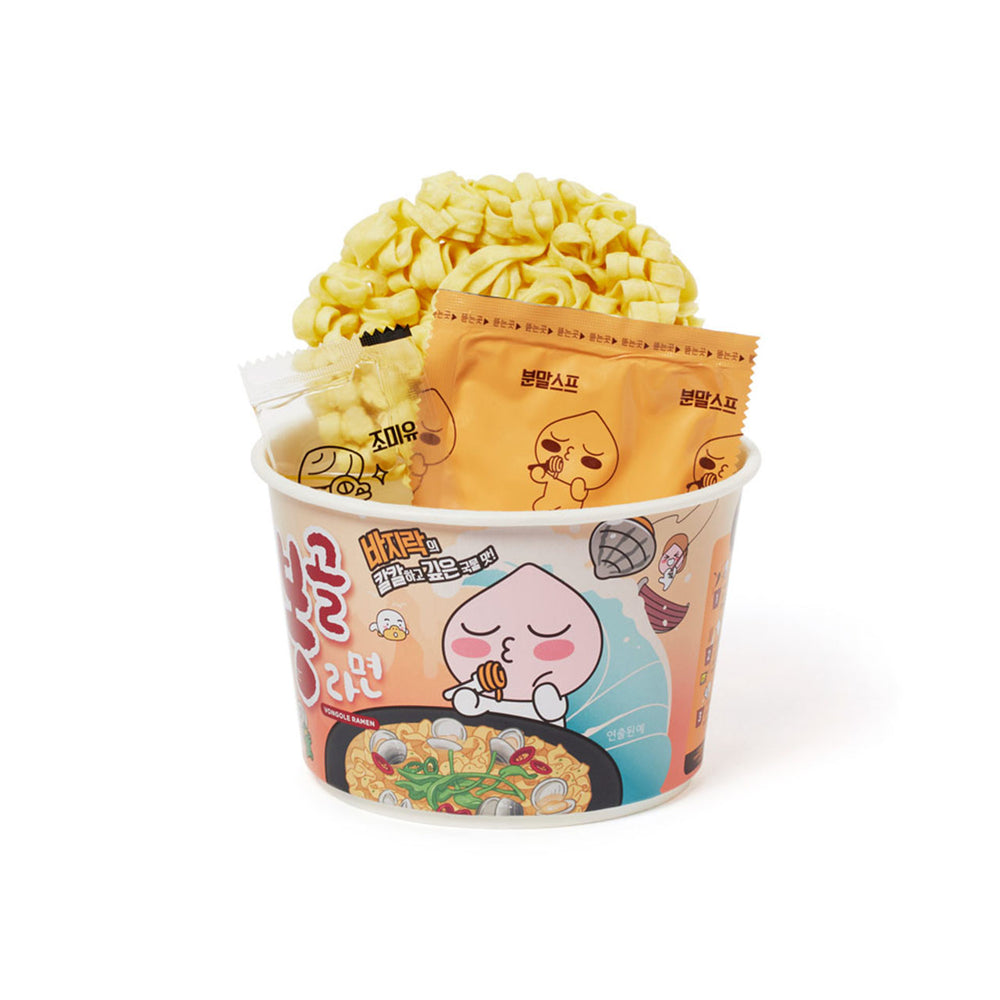 Kakao Friends - Apeach Bongol Clam Seafood Instant Ramen Cup