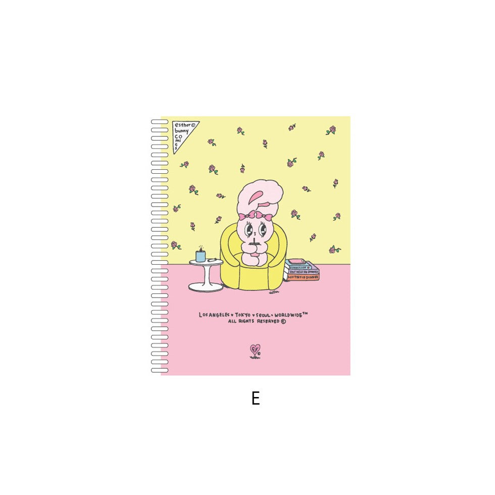 Esther Bunny - One Ring Notebook