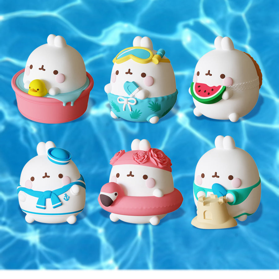 Molang - Official Merch - Summer Vacation Doll Figures