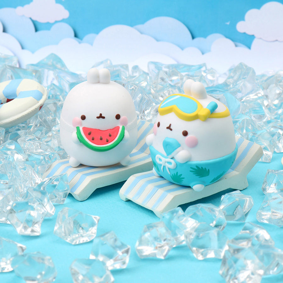 Molang - Official Merch - Summer Vacation Doll Figures