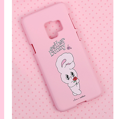 Clue X Esther Bunny - Strawberry Milk Phone Case for Galaxy S9