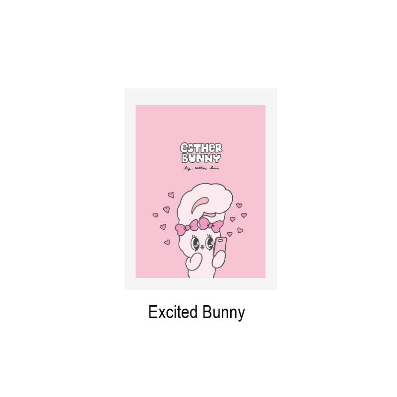 Esther Bunny - Mini Saddle Notebook