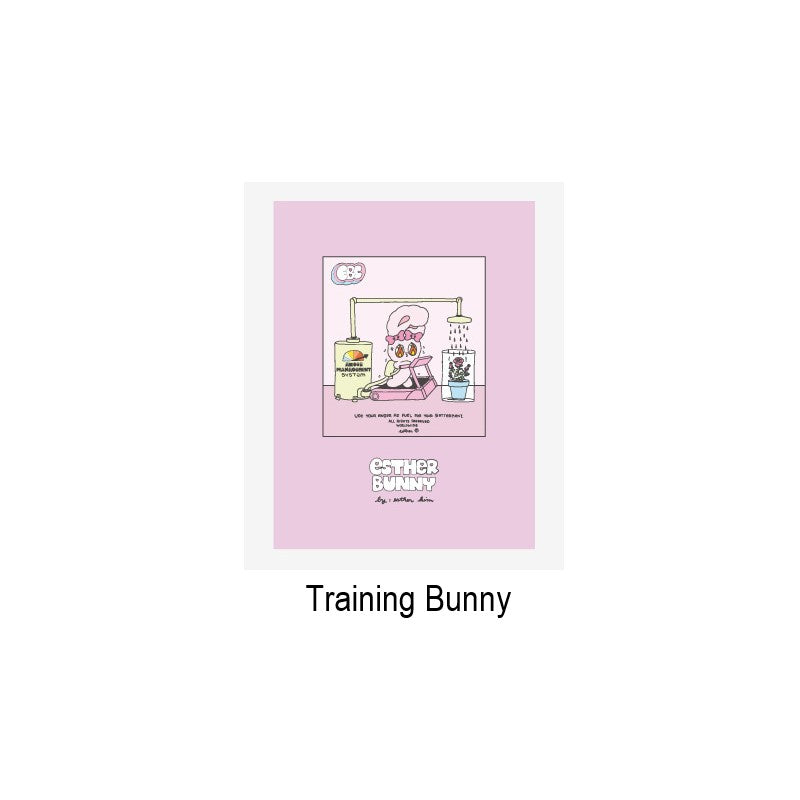 Esther Bunny - Mini Saddle Notebook