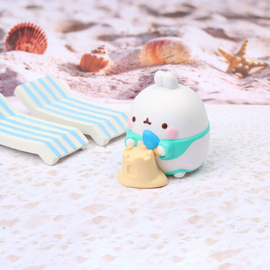 Molang - Official Merch - Summer Vacation Doll Figures