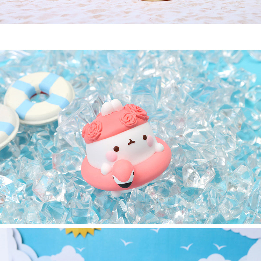 Molang - Official Merch - Summer Vacation Doll Figures