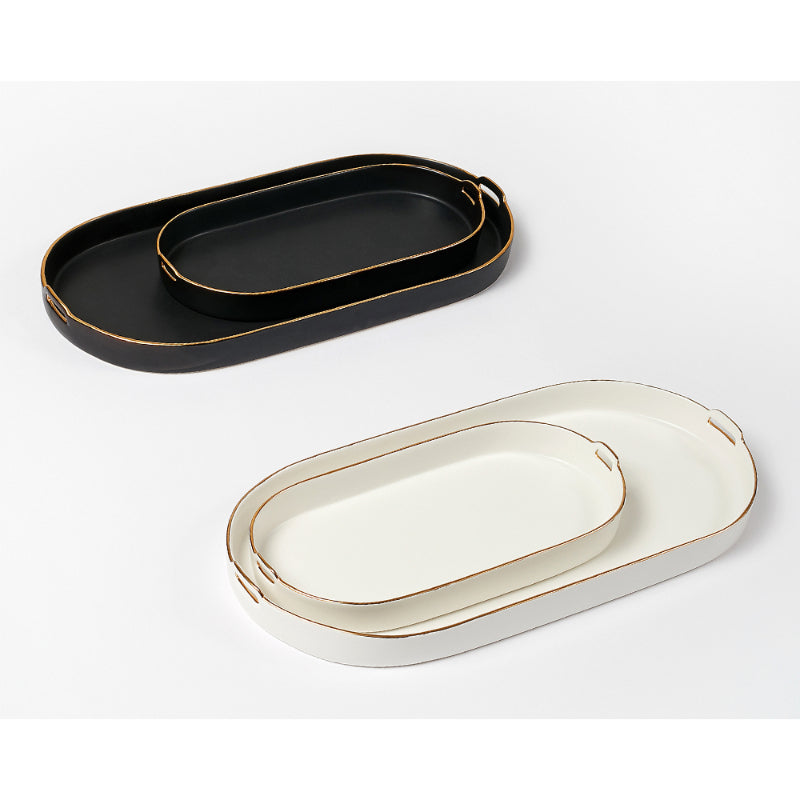 Chaora - Piece Ellipse Tray Set