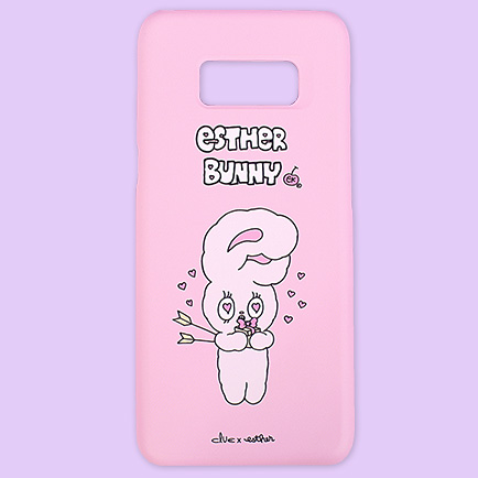 Clue X Esther Bunny - Shy Esther Bunny Hard Phone Cover for Galaxy 8