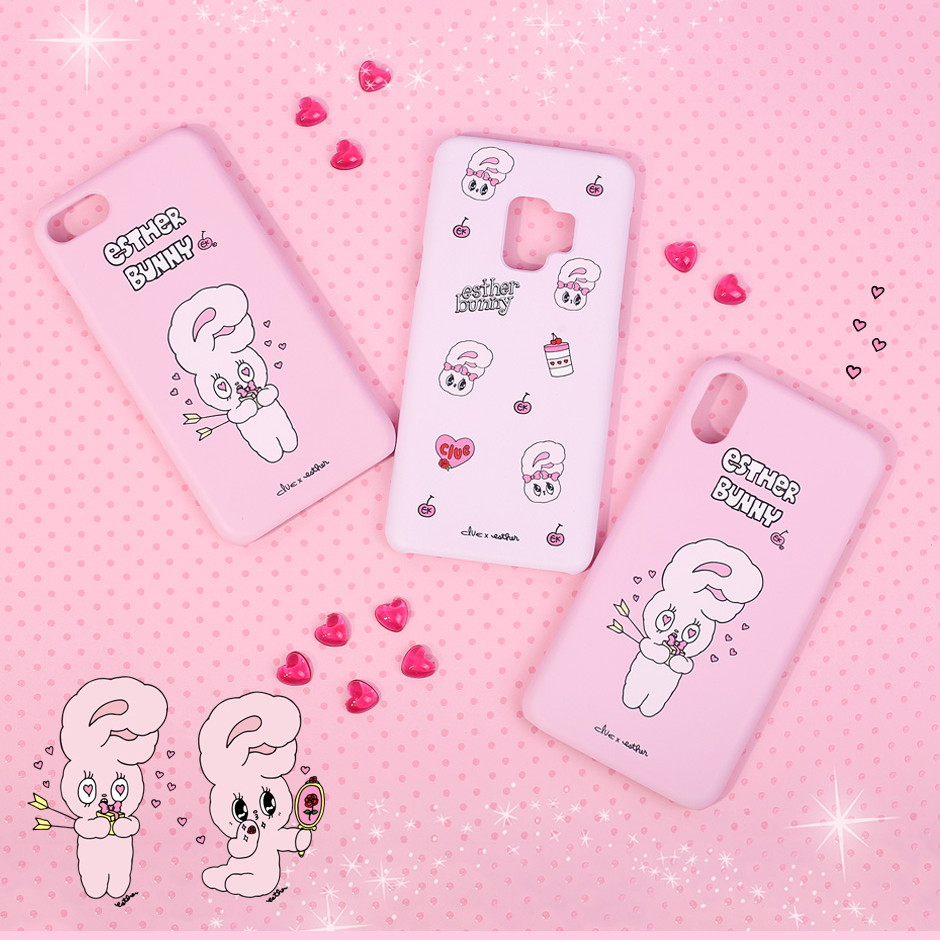 Clue X Esther Bunny - Shy Esther Bunny Hard Phone Cover for Galaxy 8