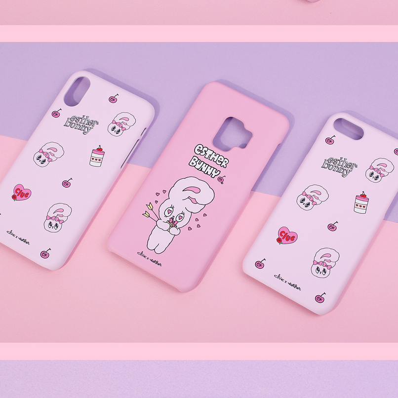 Clue X Esther Bunny - Shy Esther Bunny Hard Phone Cover for Galaxy 8