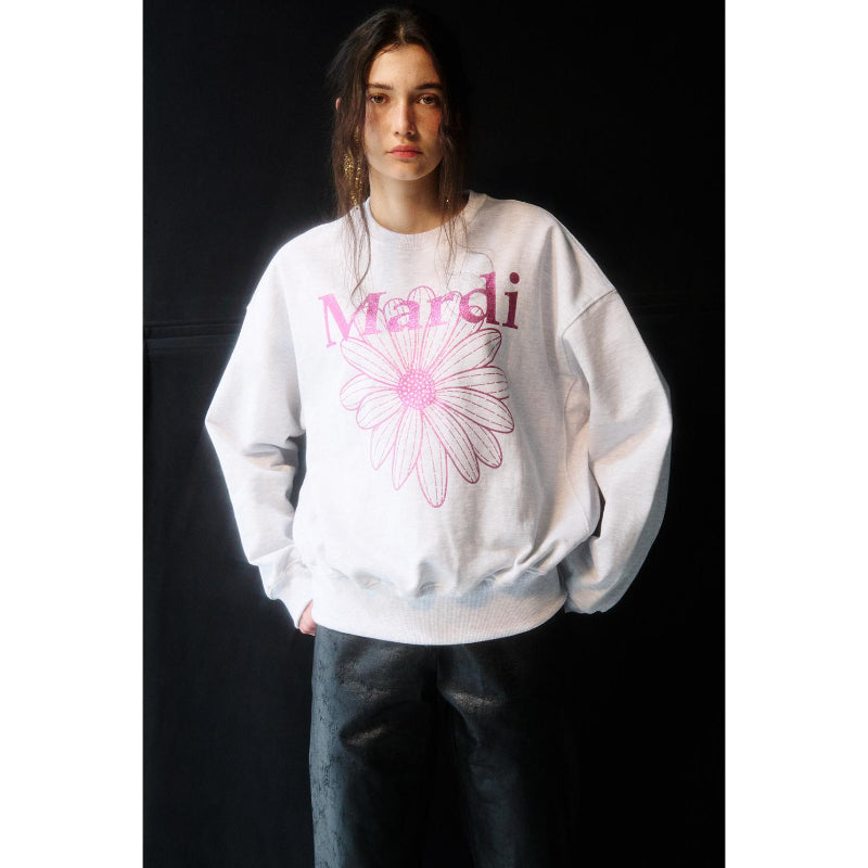 Mardi Mercredi - Sweatshirt Flowermardi Glitter